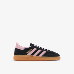 Замшевые кроссовки Handball Spezial с низким берцем Adidas, черный r04267731 | black clear pink