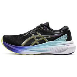 Кроссовки Gel Kayano 30 женские с низким верхом Asics, черный/желтый/синий 1012b357-003（宽版） | black yellow blue