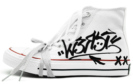 Кеды 1970s High-Top Canvas Shoes Unisex Ecru Converse, Ecru 162056c(team131-街头涂鸦) | ecru