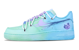 Кроссовки Nike Air Force 1 Low-Top Skateboard Women's Сине-зеленые dd8959-100（team250-女款玉髓） | blue green