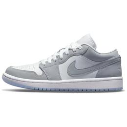 Jordan Баскетбольные кроссовки Air 1 Anti-Slip, износостойкие, низкие, винтажные, женские, белые, серые dc0774-105-2024 | white gray