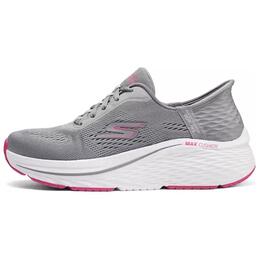 Женские повседневные кроссовки GO Series Low Top серо-розовые Skechers, угольно-серый/розовый 129606-ccpk | charcoal gray/pink