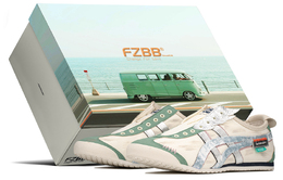Onitsuka Tiger Легкие повседневные низкие кроссовки MEXICO 66 унисекс бежево-зеленого цвета 1183a360-205(teama-薄荷牛仔s-box) | beige green