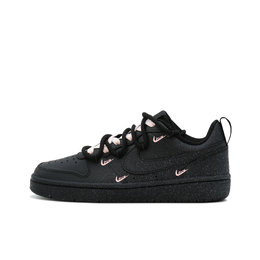 Nike Court Borough Женские Кроссовки для Скейтбординга Низкие Черные с Розовым bq5448-115（team327-圆梦仙女） | black pink