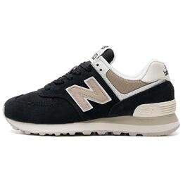 New Balance Кроссовки 574 Black Elephant Bone Women's wl574dk2 | black brown white