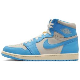 Кроссовки 1 Retro High Og Unc Reimagined Jordan, белый/синий dz5485-402 | white blue