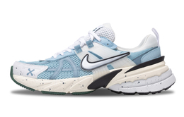Nike Кроссовки для бега V2K Run с низким верхом, износостойкие, женские, сине-зеленые fd0736-101(team73-风铃之蓝) | blue green