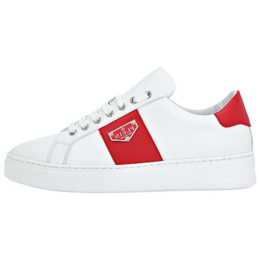 Philipp Plein Низкие кроссовки для скейтбординга унисекс белые красные uads-usc0703-ple075n_0113 | white red