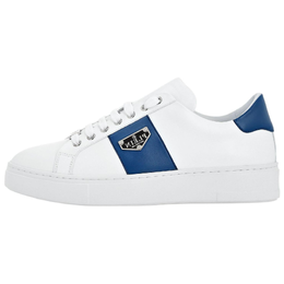 Philipp Plein Кроссовки для скейтбординга Lo Top Low Top унисекс белого и синего цвета uads-usc0703-ple075n_0114 | white blue