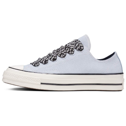 Кеды Chuck 70 Wear-Resistant Low-Top Canvas Shoes Women's Light Blue Converse, светло-голубой a10413c | light blue