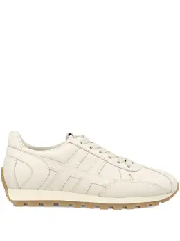 Hogan embossed-logo leather sneakers 31917115