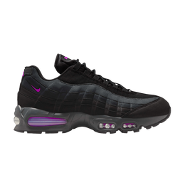 Кроссовки Nike Air Max 95 OG 'Black Vivid Purple', черный ih4457 001 | black/vivid purple/anthracite/iron grey