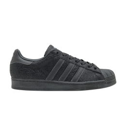 Кроссовки Adidas Superstar Premium 'Black Suede' size? Exclusive, черный jr1090
