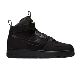Кроссовки Nike Air Force 1 High 'Black Canvas', черный ah6768 001 | black/black-anthracite