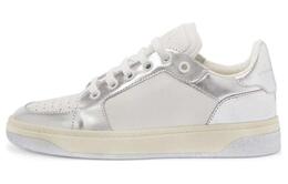 Низкие кожаные кроссовки GZ94 Giuseppe Zanotti, Silver White rm40034001 | silver white
