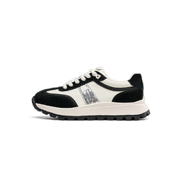 Eblan Низкие повседневные кроссовки женские бежево-черные eb743741d70 | beige black