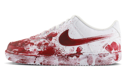 Nike Кроссовки для скейтборда Court Vision 1 с амортизацией, износостойкие, низкие, женские, красные, белые dh3158-100(team119-嫌疑人) | red white
