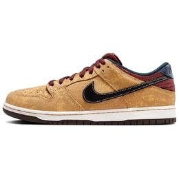 Nike Кроссовки для скейтбординга Dunk SB с противоскользящим покрытием, износостойкие, низкие, унисекс, коричневые, черные, белые 待定 | brown black white