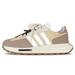 Adidas Кроссовки RETROPY с низким верхом, нескользящие, износостойкие, дышащие, унисекс, бежевые, коричневые, зеленые h03075(teamy-男女款复古小众绿红) | beige brown green