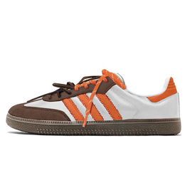 Adidas Кроссовки SAMBA OG Low-Top Skateboard Shoes Unisex Brown Orange b75806(teamy-男女款夏威夷果棕橙) | brown orange