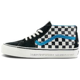 Кроссовки Lx Sk8 Mid Reissue 83 Liberaiders Blue Marshmellow Vans, черный/белый vn000n047z2 | black white