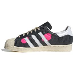 Кроссовки Adidas Superstar 82 Carbon, черный/белый/розовый ig4125 | black white pink