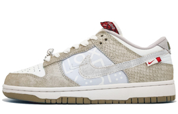 Nike Кроссовки для скейтбординга Dunk Anti-Slip, износостойкие, женские, цвет Mouse, белые fz5065-111(team400-卡皮巴拉女款简白) | white mouse