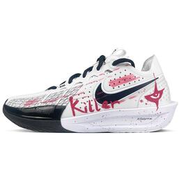 Nike Низкие износостойкие баскетбольные кроссовки Air Zoom GT Cut 3 унисекс, белые, черные dv2918-102(team372-杀手) | white