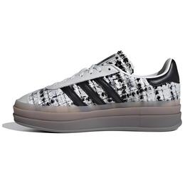 Adidas Женские кроссовки Adidas Gazelle Bold «Tweed White Gum» jp5673 | white black