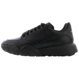 Alexander McQueen Кроссовки Court Trainer большого размера с низким верхом, женские, черные 633915wia981000 | black