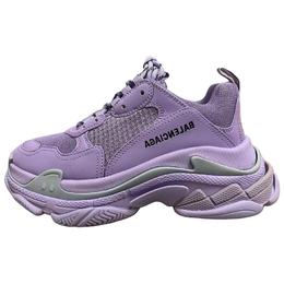 Balenciaga Низкие кроссовки Triple S на массивной подошве, женские, фиолетовые 536737w2fw15410