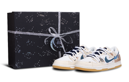 Nike Dunk Anti-Slip Износостойкие Низкие Кроссовки для Скейтбординга Унисекс Белый Коричневый fj5475-100(team351-sweet-box) | white brown
