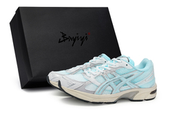 Asics Кроссовки для бега Gel-1130 с низким амортизирующим покрытием, износостойкие, унисекс, сине-серые 1201a256-118(team80风禾尽起天蓝sbox) | blue gray