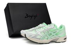 Asics Кроссовки для бега Gel-1130 с амортизацией и износостойкостью, унисекс, зелено-серые 1201a256-118(team80-风禾尽起绿sbox) | green gray
