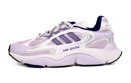 Adidas Кроссовки Ozmillen с амортизацией и дышащими свойствами, низкие, унисекс, белые, фиолетовые if3447(team6-葡萄汽水) | light purple
