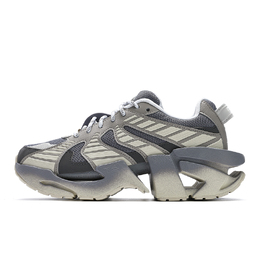 Fila Низкие массивные кроссовки Space Shoes, женские, цвета «серый ртуть/коричневый пеньковый канат» f12w433117fqa | mercury gray/hemp rope brown