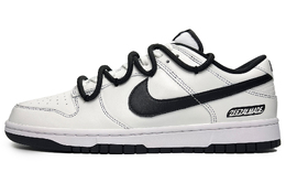Nike Кроссовки для скейтбординга Dunk Locus, противоскользящие, износостойкие, легкие, дышащие, низкие, женские, черно-белые cw1590-100(team285-女款轨迹) | white black
