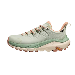 Hoka One One Водонепроницаемые кроссовки Kaha 2 Balance Low Top унисекс, зеленого и оранжевого цвета 1130530-glcs | green orange