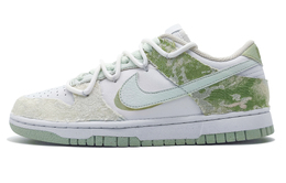 Nike Кроссовки для скейтбординга Dunk унисекс с низким верхом, белые и зеленые dn1431-102(team16-绿野仙踪) | white green