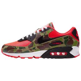 Nike Кроссовки Air Max 90 Low Top унисекс, черно-красные, 2024 года выпуска cw6024-600（2024） | red black