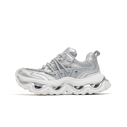 Низкие массивные кроссовки унисекс Eblan, Dazzling Moon Silver White zc243897d52 | dazzling moon silver white