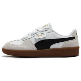 Puma Низкие кроссовки для скейтбординга Palermo, устойчивые к истиранию, женские, белые, черные, серые 402109-01 | white-black-gray