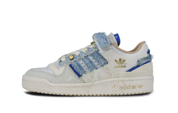 Adidas Кроссовки для скейтбординга FORUM 84 унисекс, низкие, бежевые/синие/розовые/золотые h03721（team141-氪金牛仔） | beige blue gold