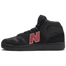 Кроссовки Numeric 480 High Chocolate Skateboards New Balance, черный/красный nm480hch | black red