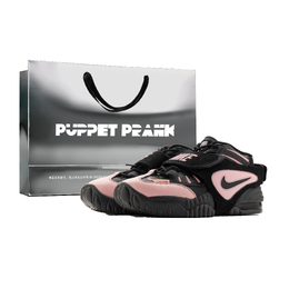 Nike Баскетбольные кроссовки Air Adjust Force Anti-Slip, износостойкие, винтажные, среднего размера, унисекс, черно-розовые dz1844-001（team178-糖尾小猫s-box） | black pink