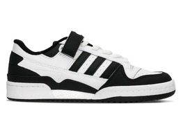 Adidas Низкие износостойкие кроссовки для скейтбординга FORUM Knight Road, унисекс, черные, белые fy7757(team645-骑士道) | black