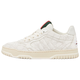 Gucci Женские кроссовки Re Web «GG Canvas бежево-белые» 816818 fad7v 9055 | [regular edition]original shoe box included