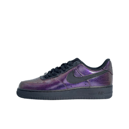 Nike Кроссовки Air Force 1 Breathable, увеличивающие рост, с низким верхом, для скейтбординга, унисекс, черные, фиолетовые cw2288-001(team133-紫龙虾亮面) | black purple