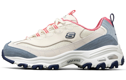 Skechers Скечерс D'LITES 1.0 "Молочный чай с черничным ликёром" Женские синие повседневные кроссовки низкие устойчивые к истиранию Natural/Blue 13167-ntbl | natural/blue