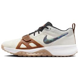 Nike Кроссовки Air Zoom Diamond Elite Turf Summit White Phantom Dark Russet Royal Pulse fz8654-100 | beige brown